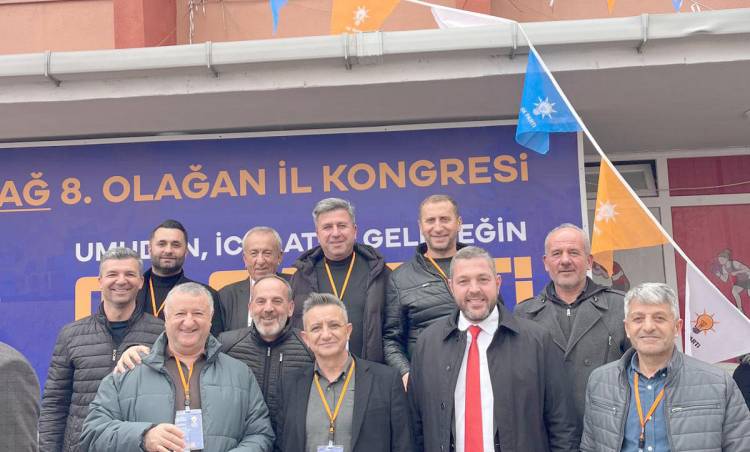 AK PARTİ TEKİRDAĞ 8. OLAĞAN İL KONGRESİ GERÇEKLEŞTİRİLDİ