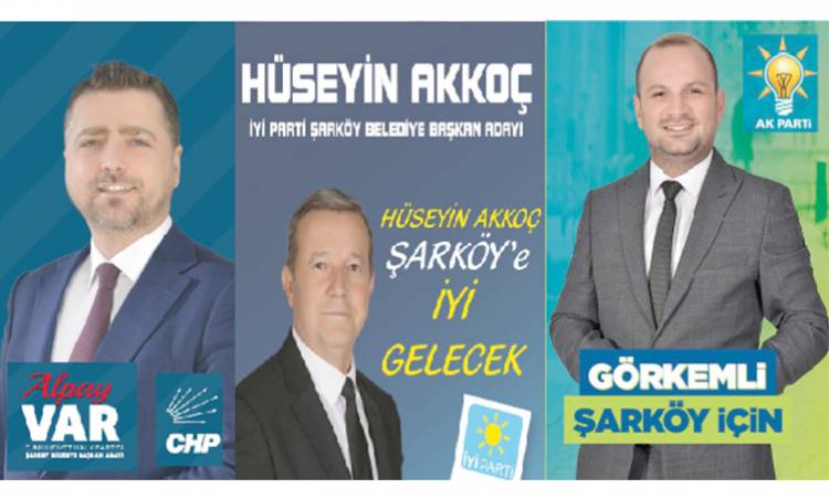 Şarköy  AK Parti, CHP, BBP ve  İYİ Parti'nin belediye meclis üye adayları tam liste!