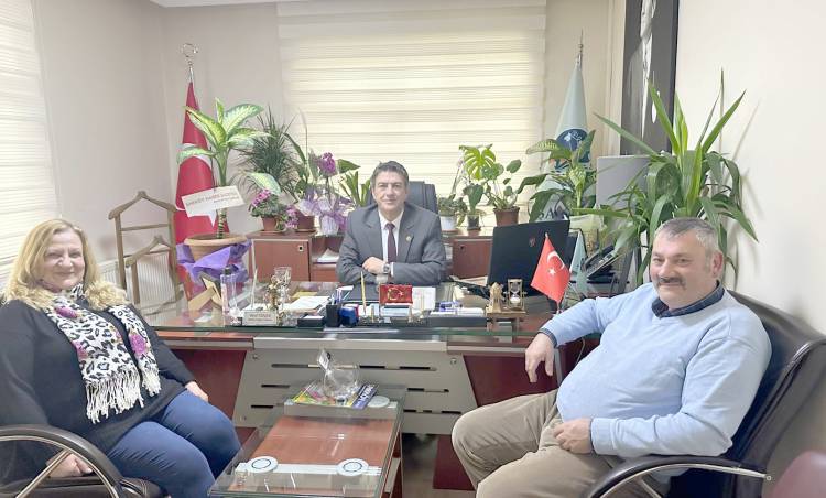 Şarköy Haber Gazetemizden Belediye Başkan Yardımcısı’na Nezaket Ziyareti