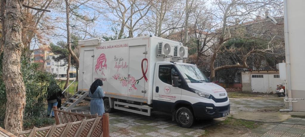 Mobil Mamografi Aracı Şarköy’e geliyor