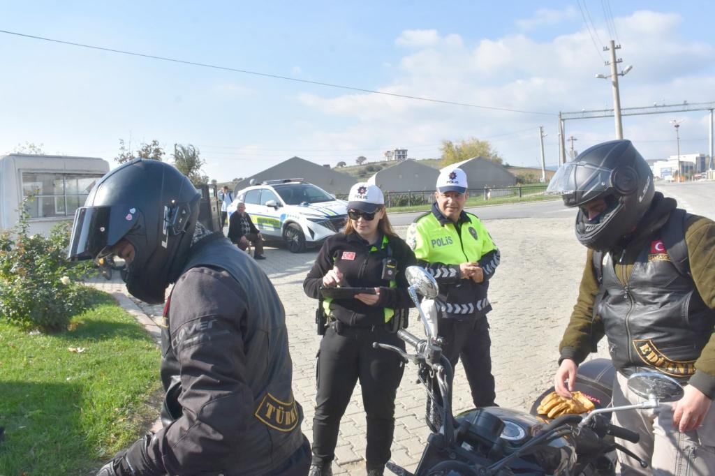 Şarköy'de motosiklet denetimleri arttırıldı: Cezalar kesildi!