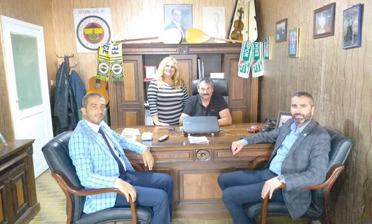 Ak Parti Şarköy İlçe Başkanı Engin Sadunoğlu, Gazetemizi Ziyaret Etti