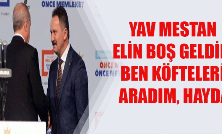 Ak Parti Tekirdağ Büyükşehir Başkan Adayı Mestan Özcan