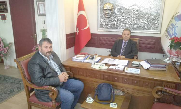 Ameliyat Olan Başkan Altınok Görevine Başladı