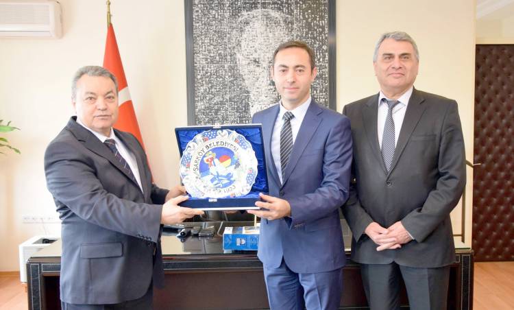 BAŞKAN ALTINOK'DAN VEDA ZİYARETLERİ