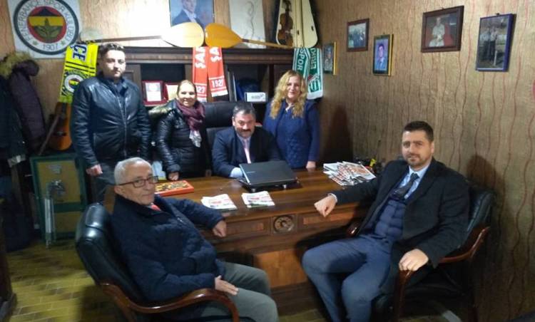 CHP Başkan Adayı Alpay Var'dan Gazetemize Ziyaret