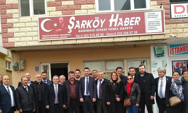 Cumhuriyet Halk Partisi Belediye Başkan Adayı Alpay Var ve Ekibinden Ziyaret