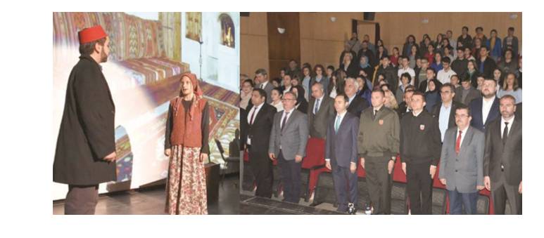 İstiklal Marşımızın Kabulünün 98. Yılı  Kültür Merkezinde Düzenlenen Törenle Kutlandı