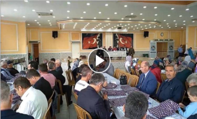 Kaymakam Önder Bakan Hac Dönüşü Mevlid Yemeği Verdi