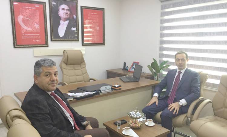 Kaymakam Yıldız'dan Park ve Bahçeler Müdürlüğüne Ziyaret