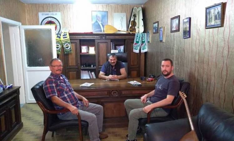 Kenan Hocadan Gazetemize Ziyaret