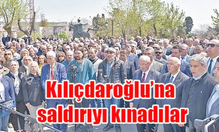 Kılıçdaroğlu’na saldırıyı kınadılar