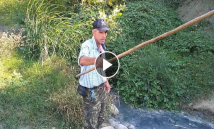 LAĞIM VE PEYNİR SULARINI ARITILMADAN DEREYE SALIYORLAR