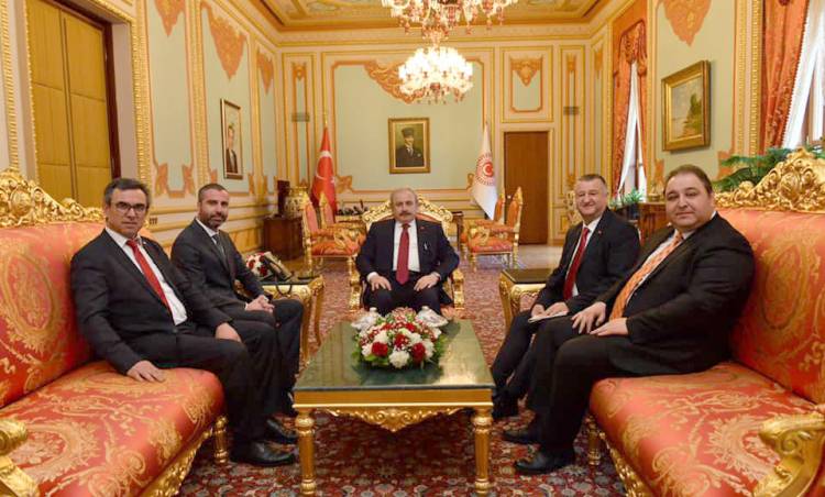 Şarköy'den TBMM Başkanına Ziyaret