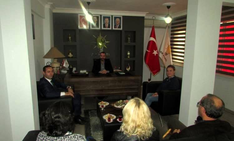 Şarköy ilçe  Kaymakamı Kemal Yıldız, Siyasi Partileri Ziyaret Etti.