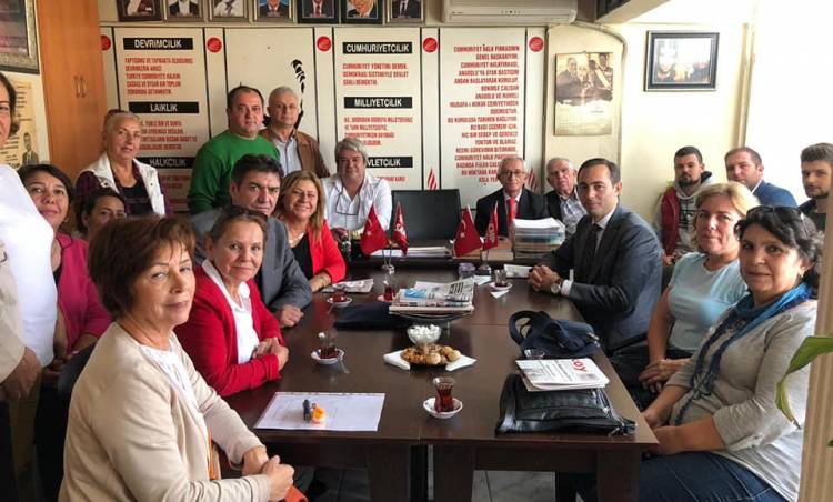 Şarköy Kaymakamı Kemal Yıldız İade Ziyaretlerini Yapıyor