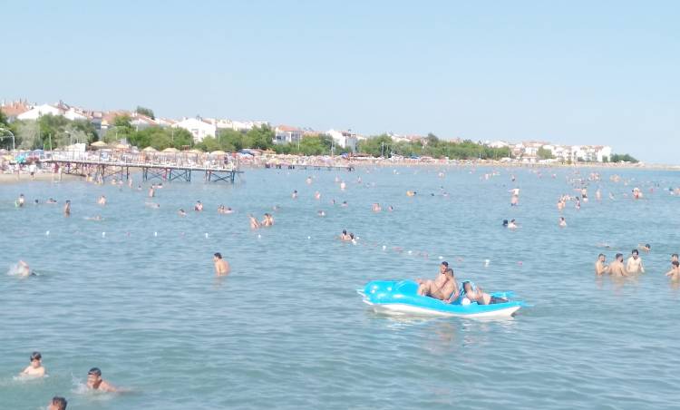 Şarköy'ün nüfusu, bayramda 300 bini aştı