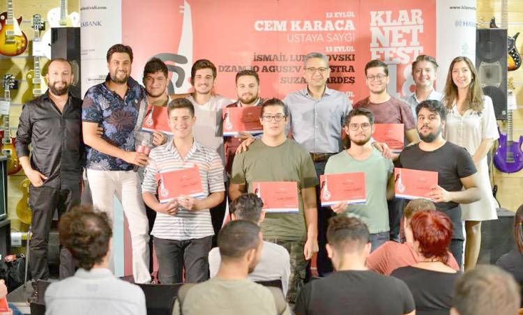 Şarköylü Berk Satılmış Uluslararası Klarnet Festivalinde Ödül Aldı