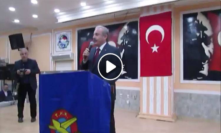 TBMM BAŞKANI MUSTAFA ŞENTOP ONURUNA YEMEK VERİLDİ