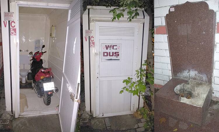 Engelli Tuvaletini Motosiklet Garajı Yaptılar