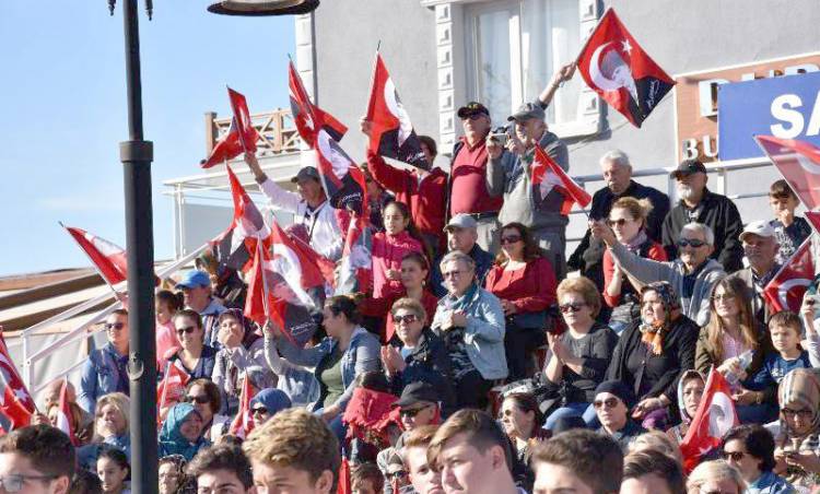 Cumhuriyet Bayramı Şarköy'de coşkuyla kutlandı