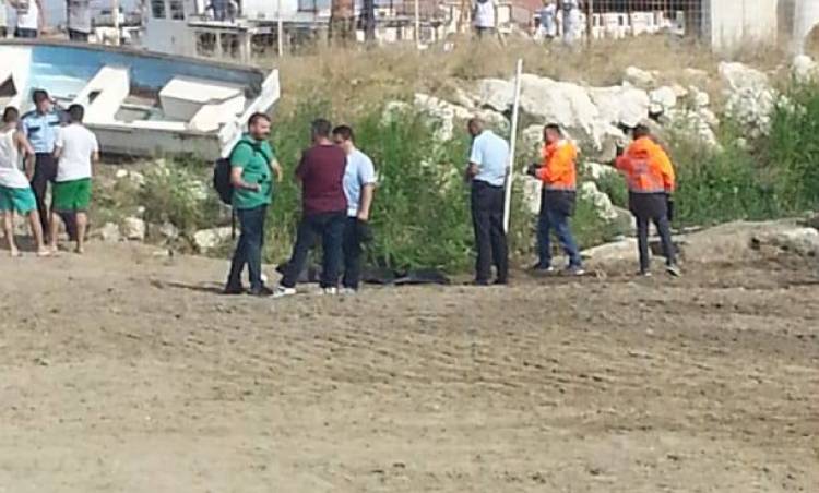 Yağmur suyu kanalında ceset bulundu