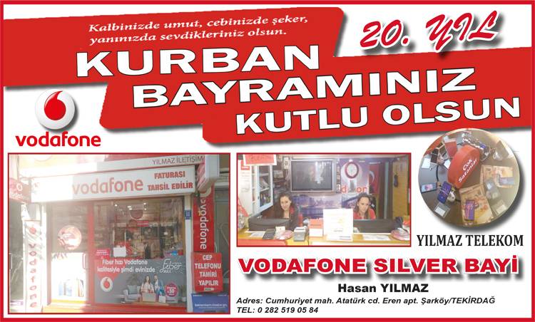 YILMAZ TELEKOM'DAN BAYRAM MESAJI