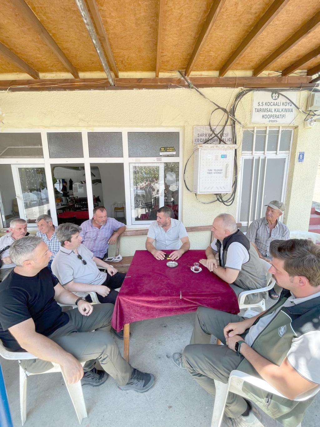ŞARKÖY’DE MUHTARLARDAN ORMAN BAKANLIĞINA TEPKİ..!