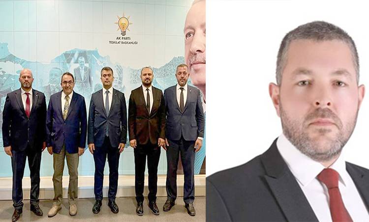 AKP ŞARKÖY İLÇE BAŞKANLIĞINA ERSİN ERSOY ATANDI 