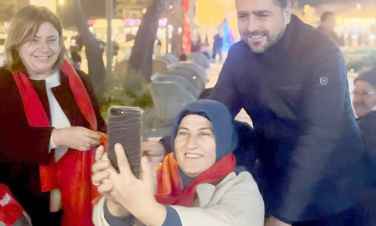 Başkan Var  yeni yıla vatandaşlarla girdi