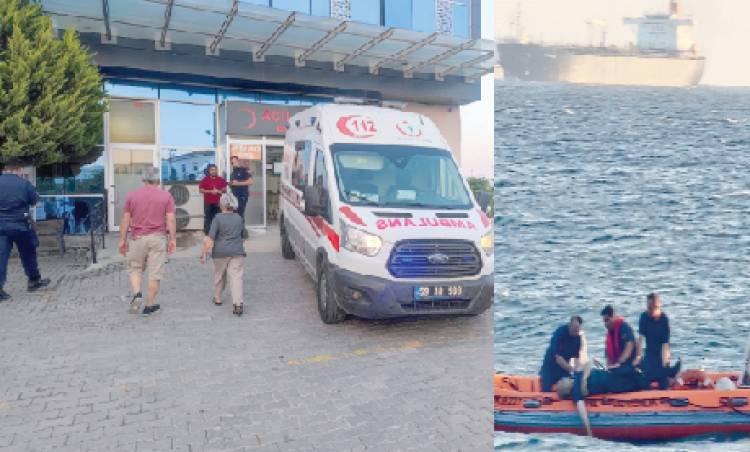 Boğulmak Üzereyken Sahil Güvenlik  Kurtardı