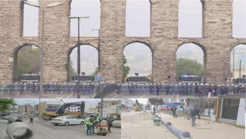 İşçiler 1 Mayıs'ta da çalıştı