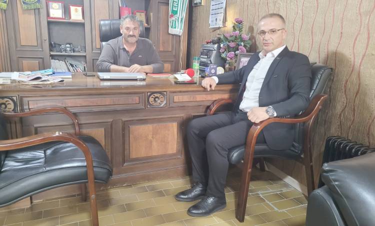 İyi Parti İlçe Başkanı, Gazetemizi Ziyaret Etti