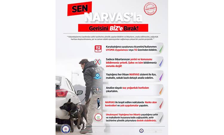 NARVAS SİSTEMİ İLE ŞARKÖY SOKAKLARI DAHA GÜVENLİ