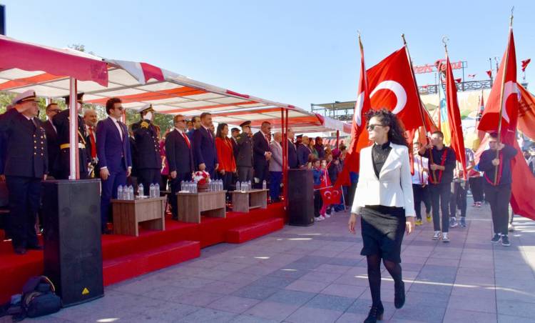 ŞARKÖY’DE CUMHURİYETİN  KURLUŞUNUN 101. YILI KUTLANDI!