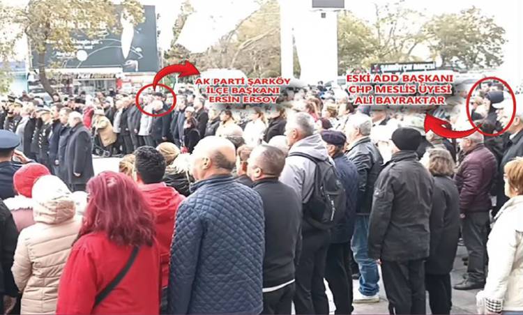 ŞARKÖY’DE 10 KASIM'DA  İSTİKLAL MARŞIMIZA VE ATAMIZA SAYGISIZLIK