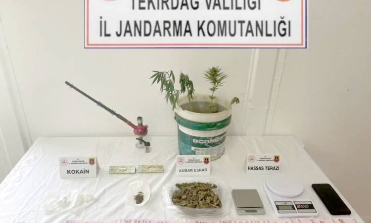 Şarköy’de Uyuşturucu Operasyonu: Uyuşturucu ve Para Ele Geçirildi