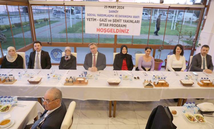 Şarköy Kaymakamlığı’ndan Şehit,Yetim ve Gazi Ailelerine  İftar