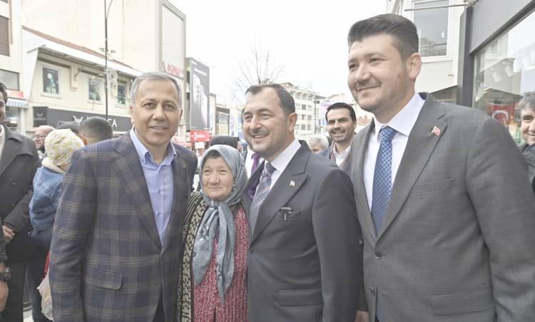 VALİLİK YAPTIĞI TEKİRDAĞ'DA AK PARTİ'YE OY İSTEDİ